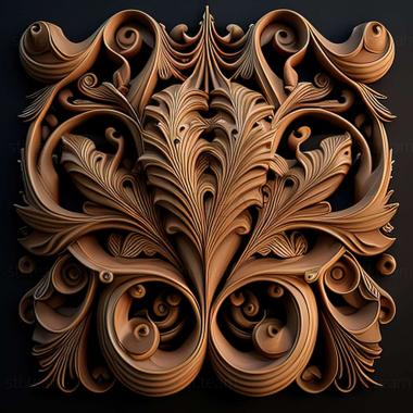 3D model ornate (STL)